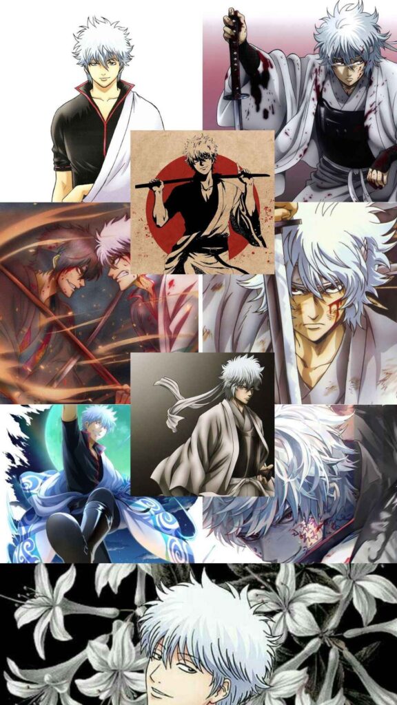 Gintoki Sakata Aesthetic Wallpaper 4K