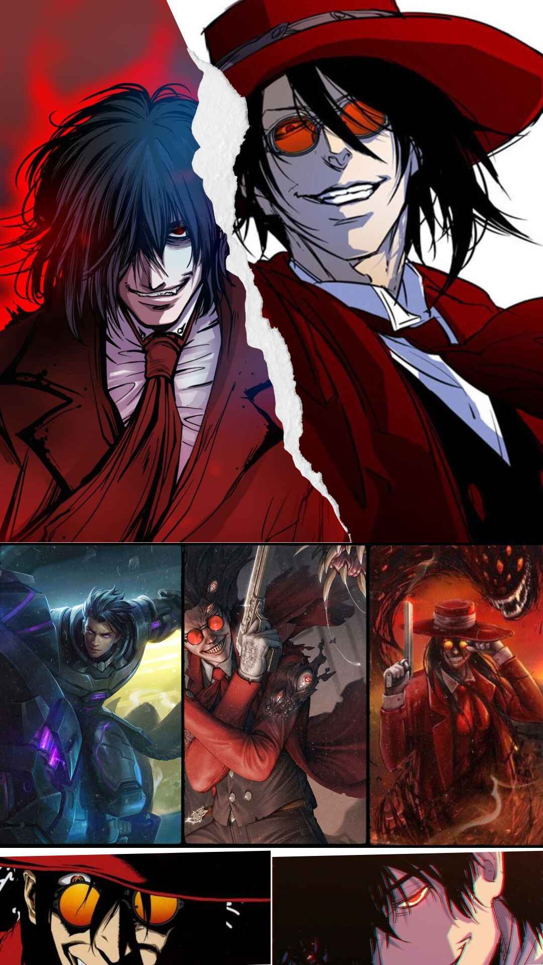 HD Alucard Wallpaper Aesthetic