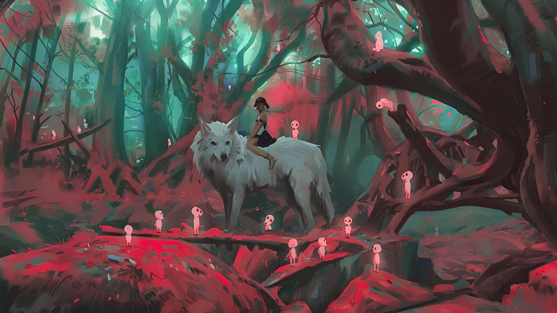 High Resolution Princess Mononoke Wallpaper