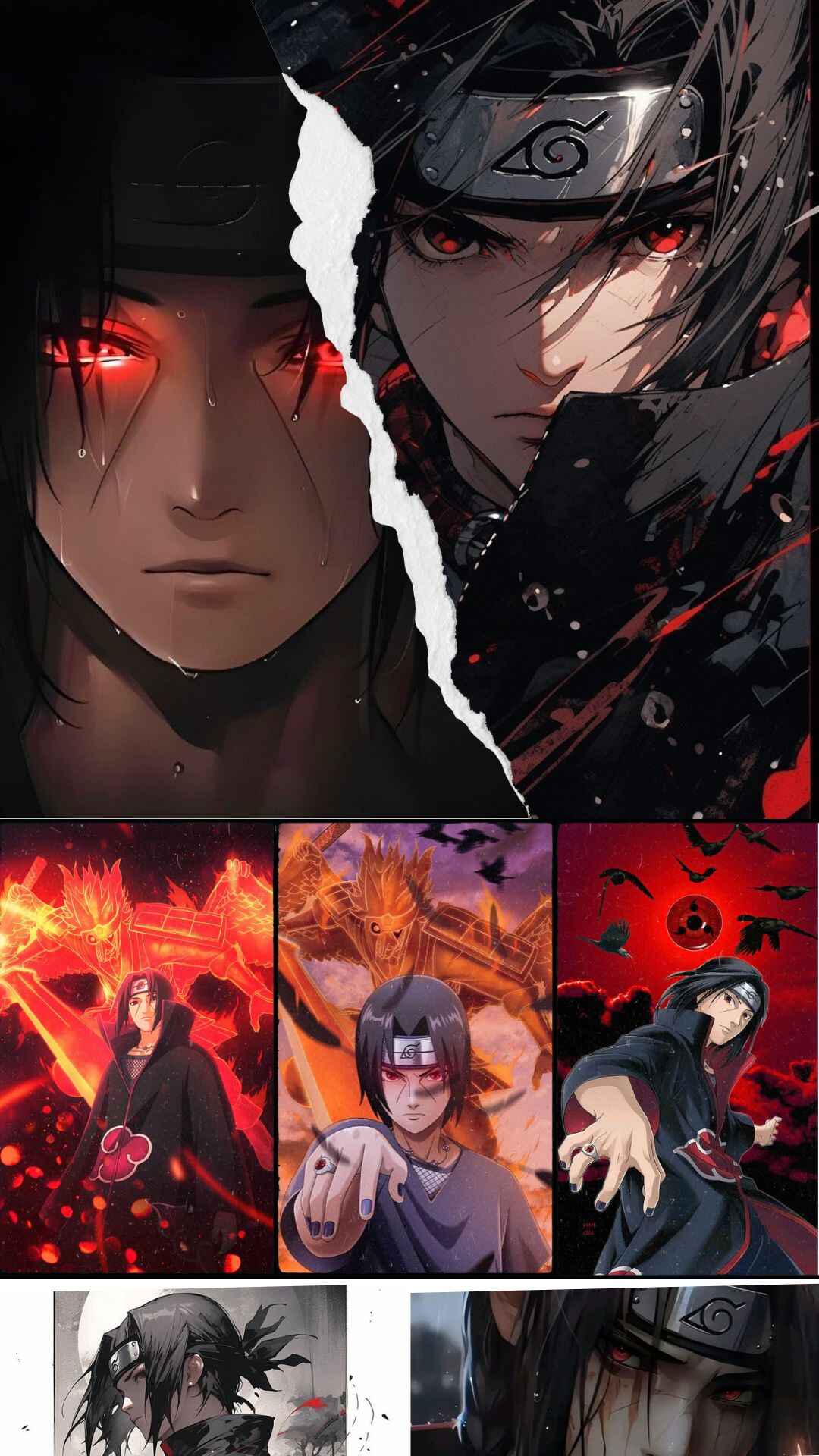 Itachi Uchiha Aesthetic Wallpaper 4K