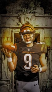 Joe Burrow Cool Wallpaper Bengals