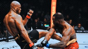 Kamaru Usman Ufc Fight Wallpaper