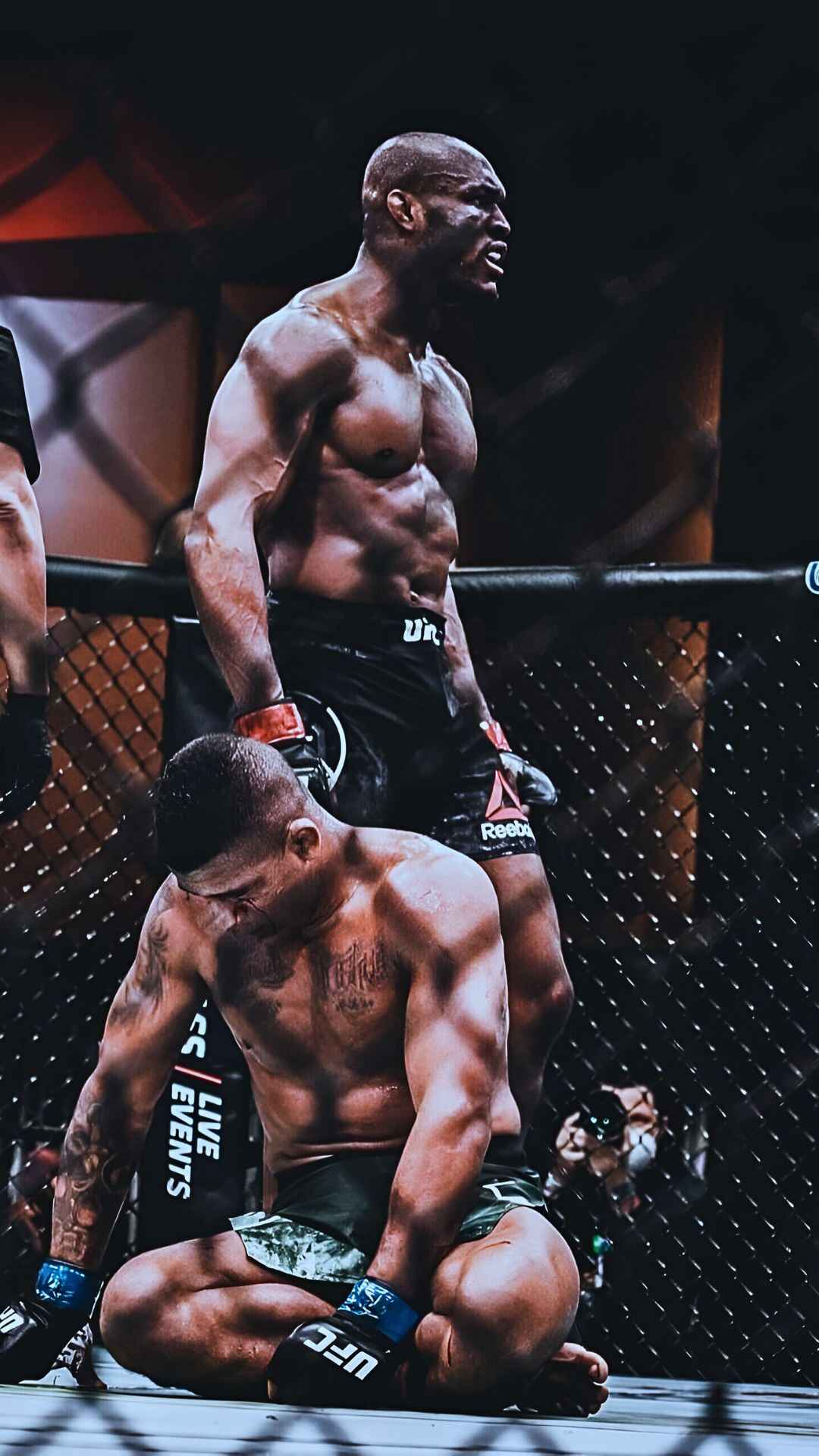 Kamaru Usman Wallpaper 4K iPhone