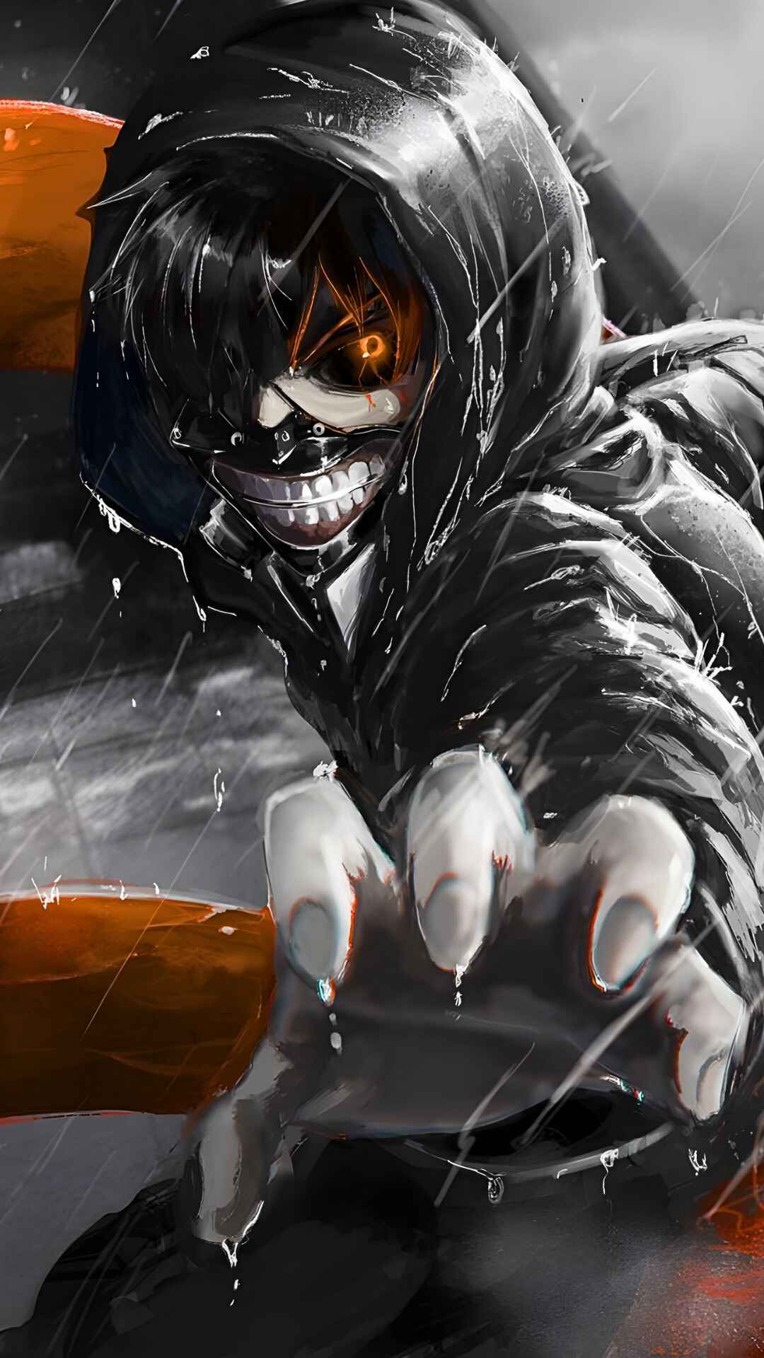 Ken Kaneki Tokyo Ghoul Wallpaper 4K
