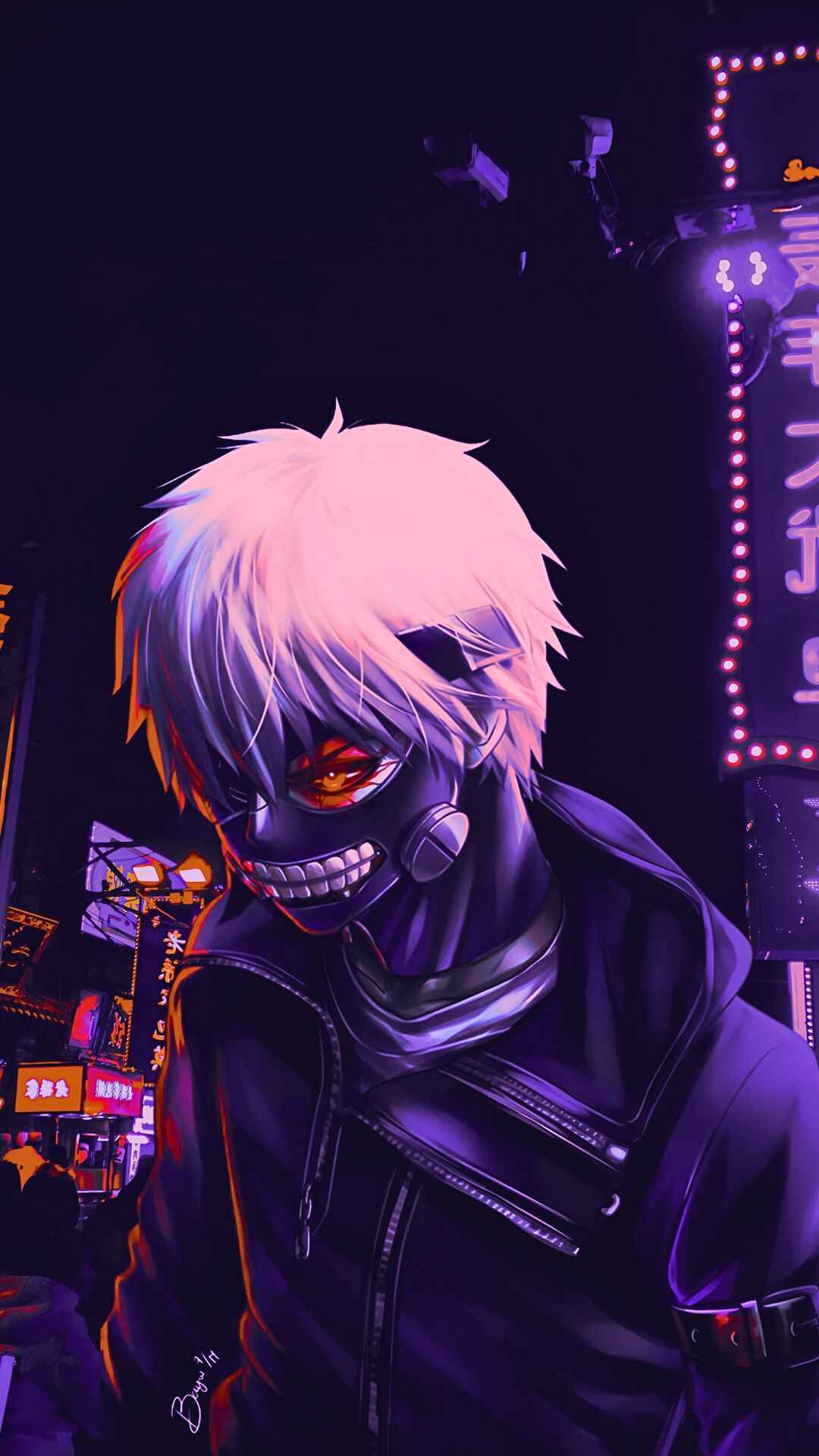 Ken Kaneki Wallpaper 4K iPhone