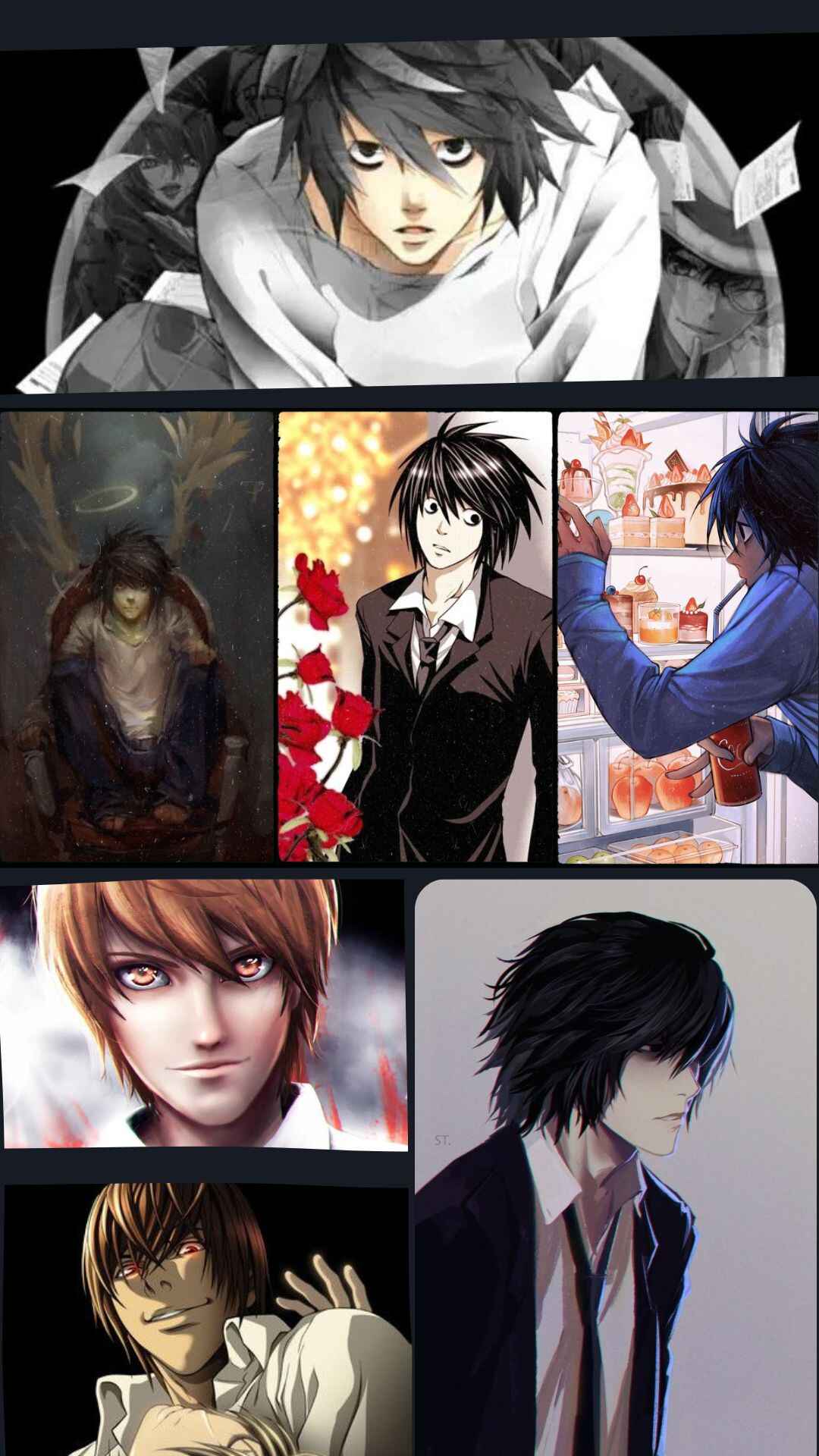 L Lawliet Aesthetic Wallpaper iPhone