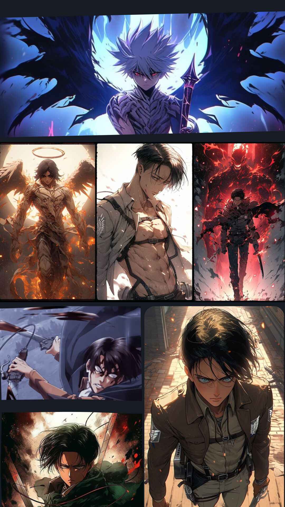 Levi Ackerman Aesthetic Wallpaper 2023