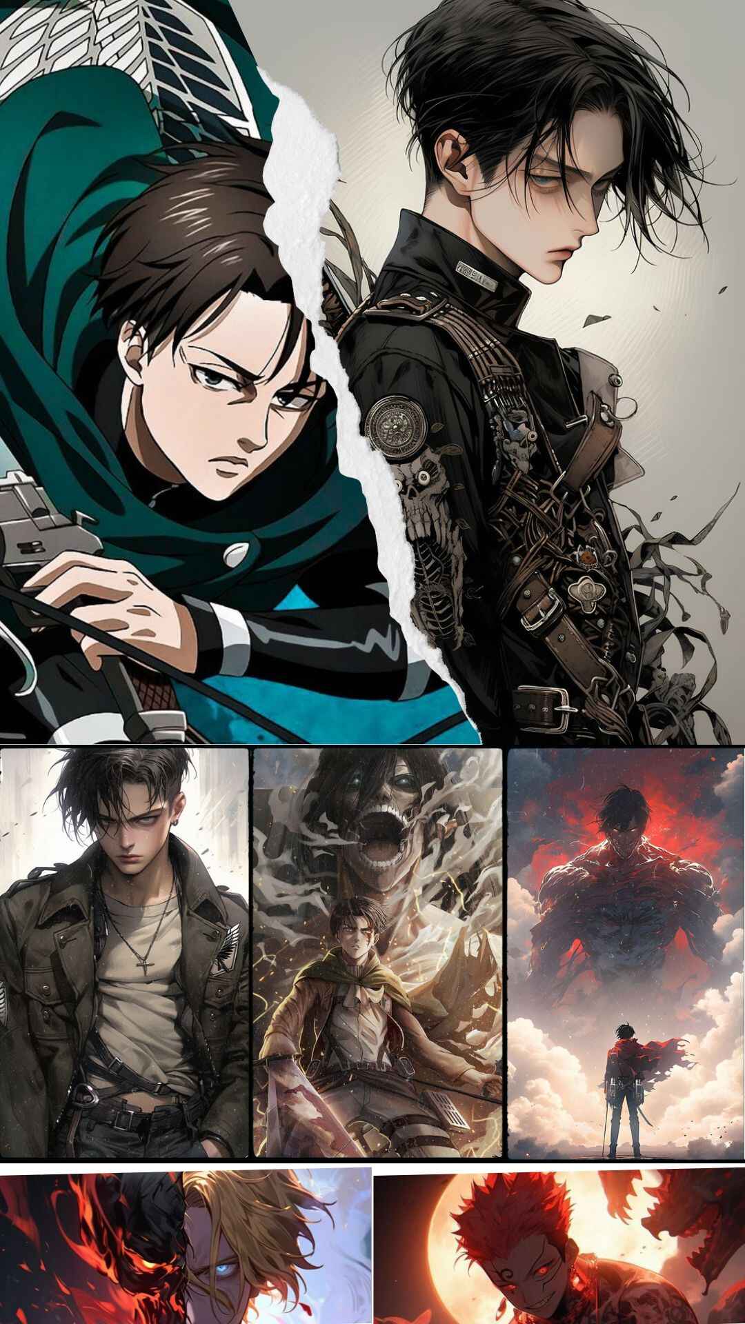 Levi Ackerman Aesthetic Wallpaper Download