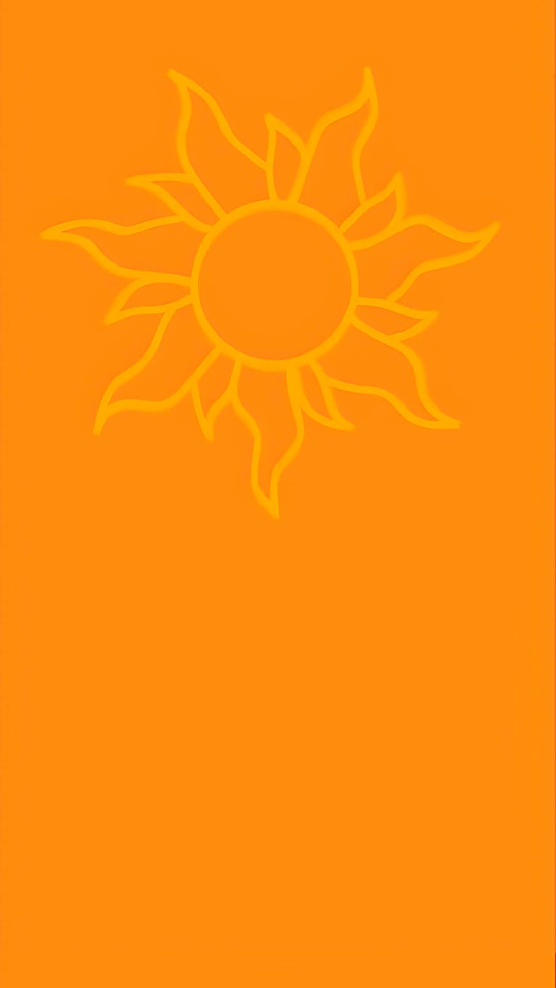 Light Pastel Orange Wallpaper