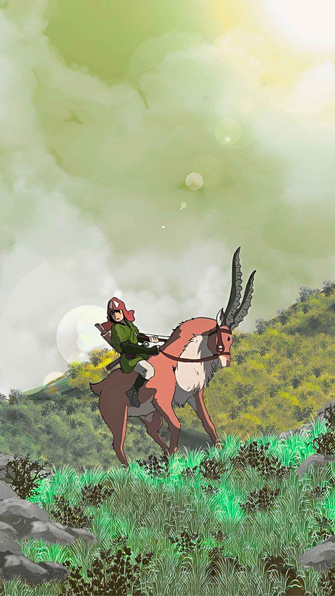 Lock Screen Princess Mononoke Wallpaper