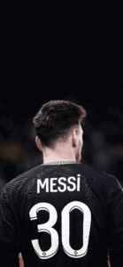 Messi Psg 30 Number Jersey Wallpaper