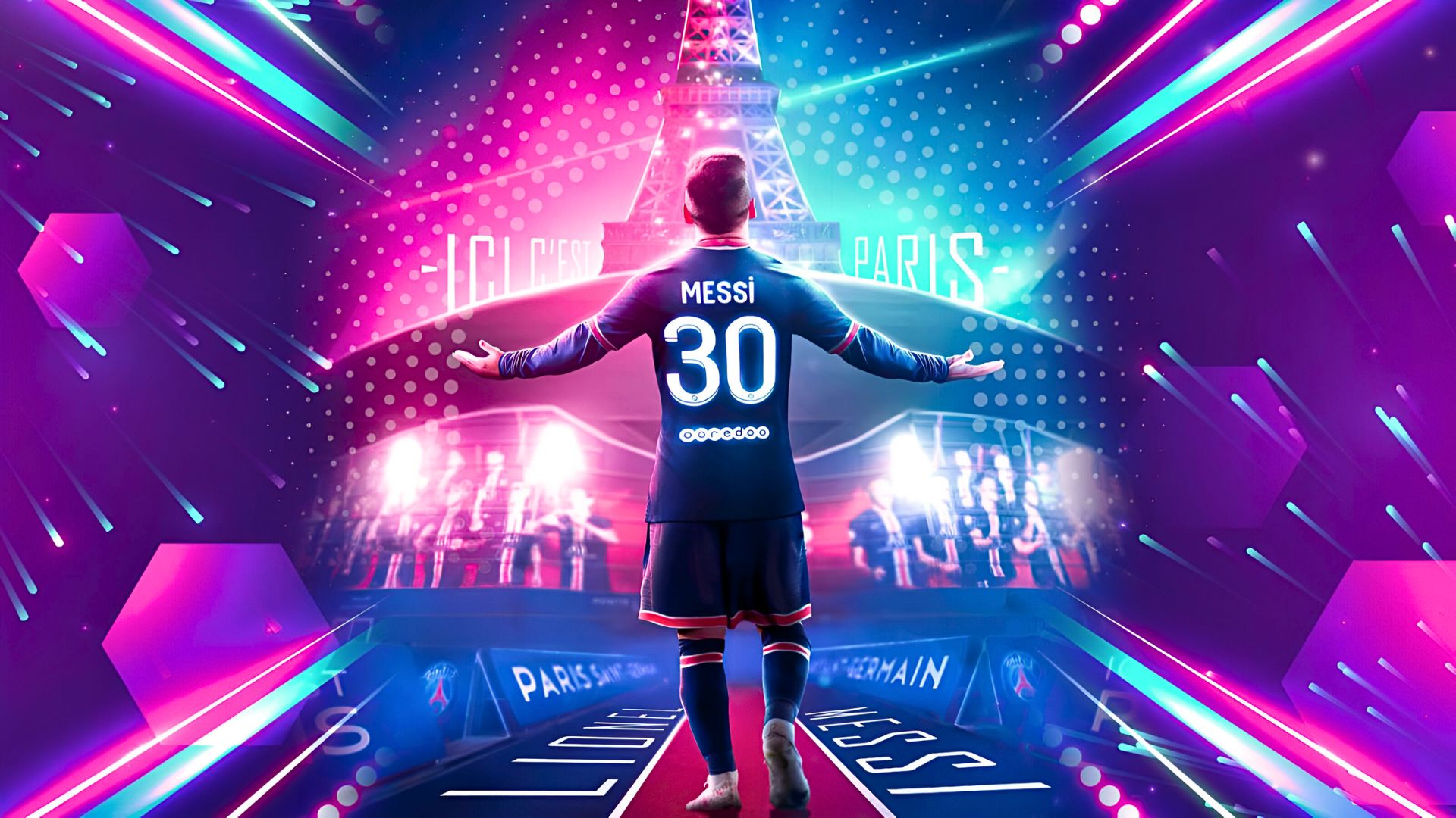 Messi Psg Wallpaper Desktop