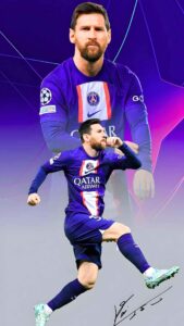 Messi Wallpaper Psg Jersey