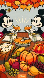 Mickey Mouse Thanksgiving Wallpaper