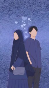 Muslim Couple Wallpaper Anime