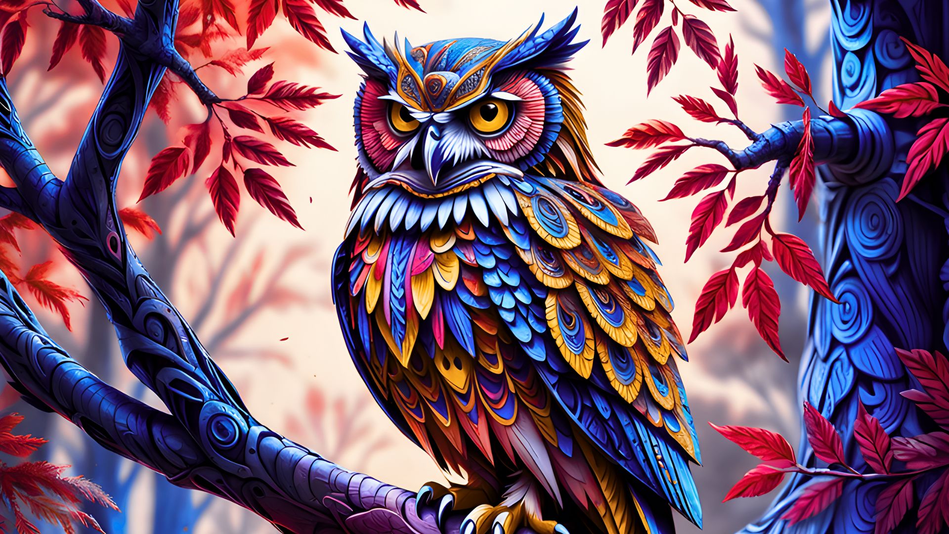 Owl Wallpaper For Wall