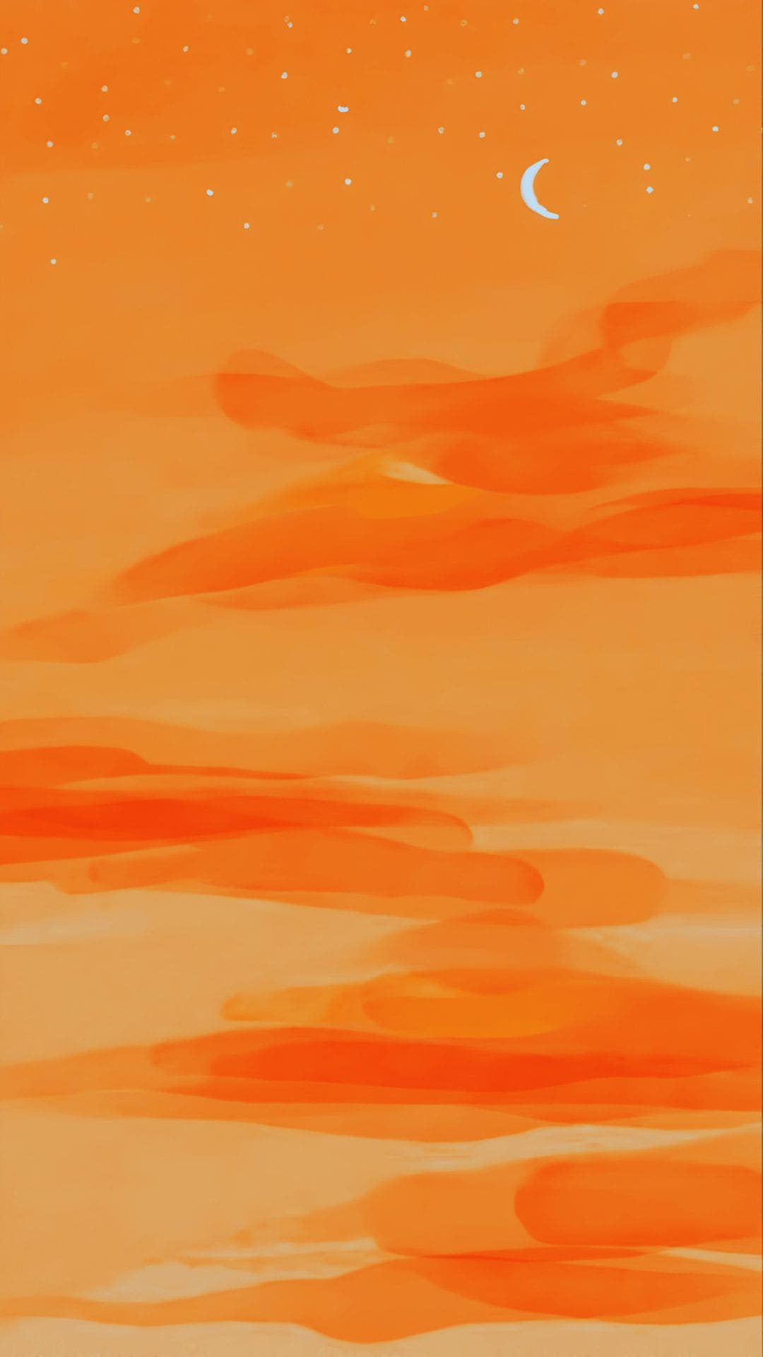 Pastel Orange Wallpaper