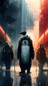 Penguin Cool Wallpaper