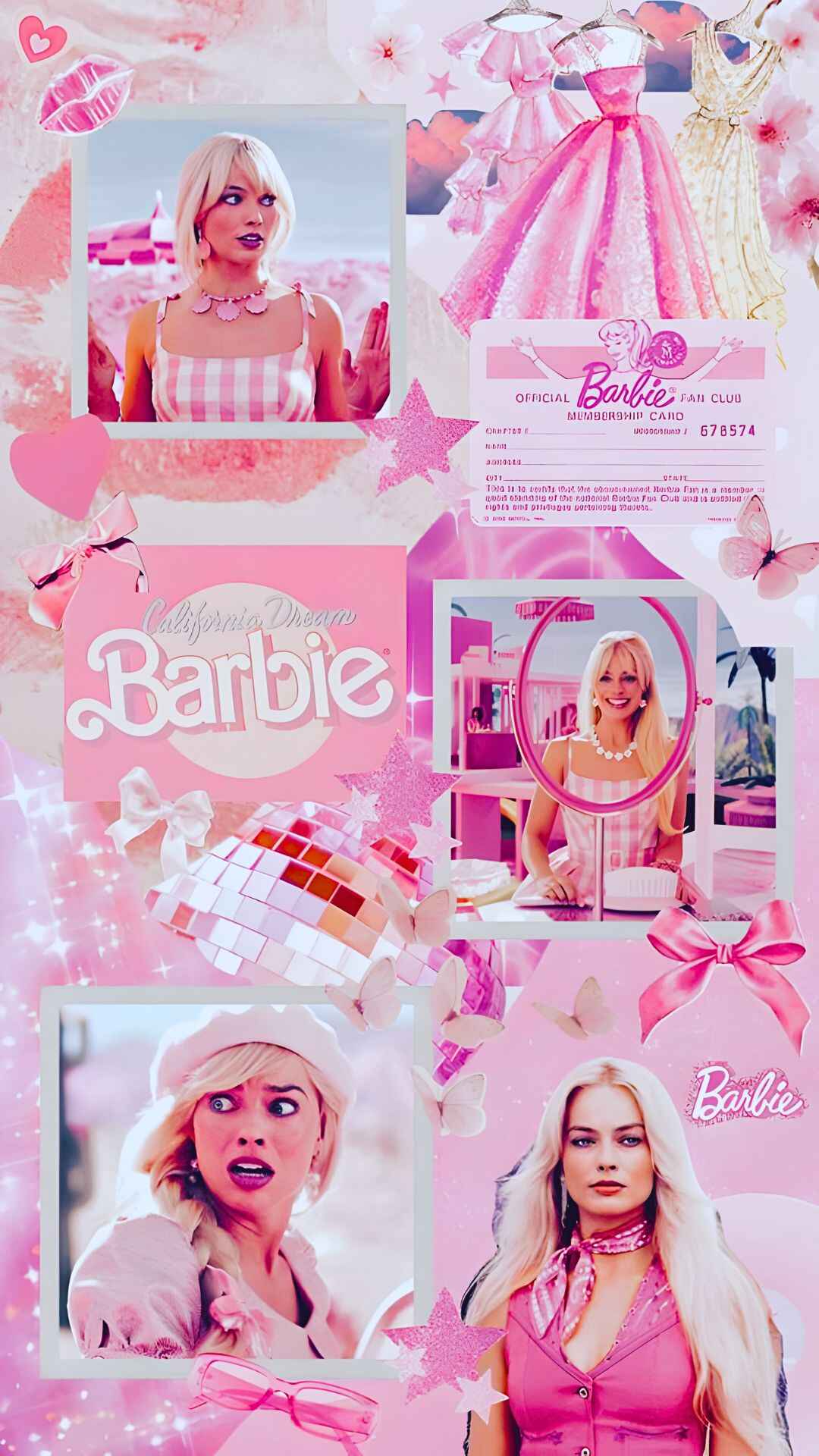 Pink Barbie Wallpaper