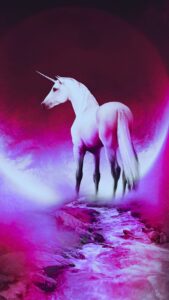 Pink Unicorn Wallpaper