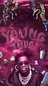 Pink Young Thug Wallpaper
