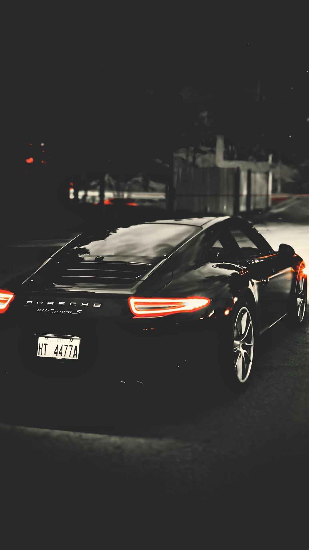 Porsche Wallpaper Black