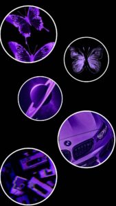 Purple Aesthetic Wallpaper HD iPhone