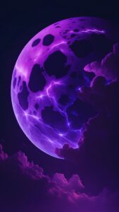 Purple Earth Wallpaper