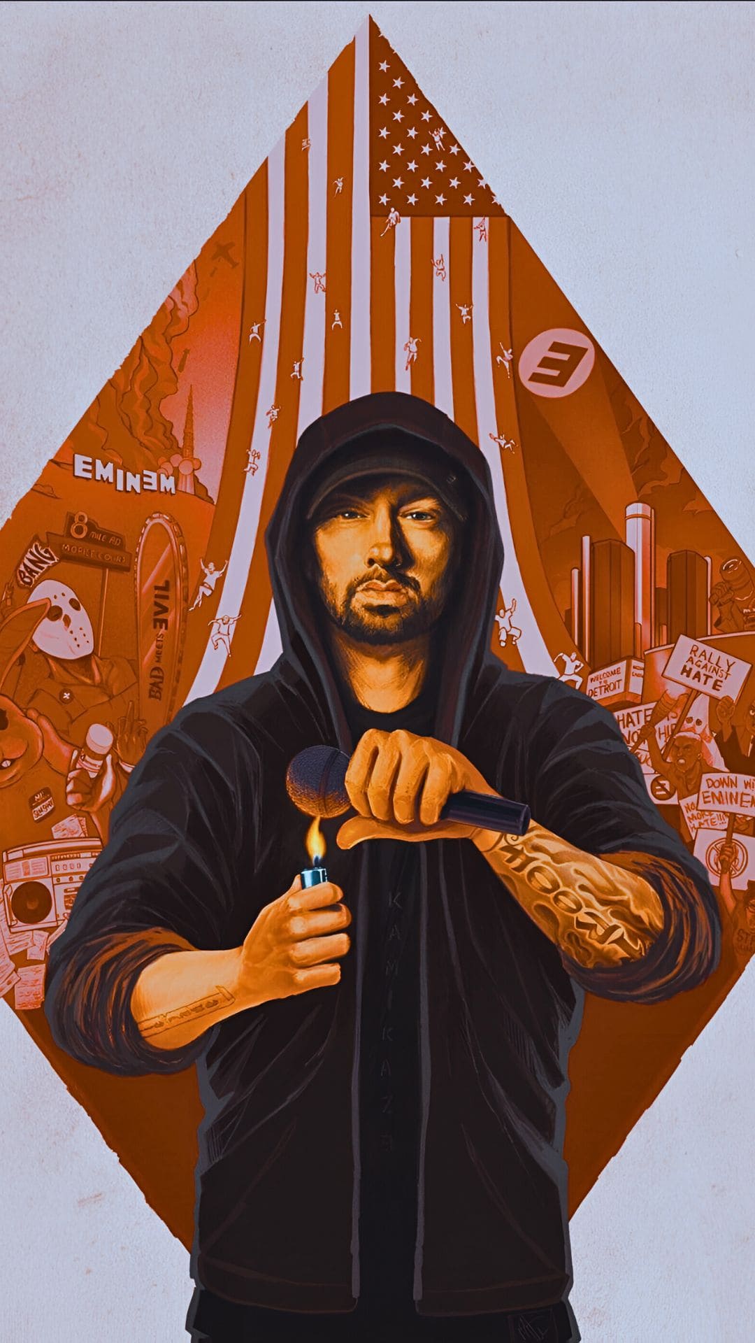 Rap God Eminem Wallpaper