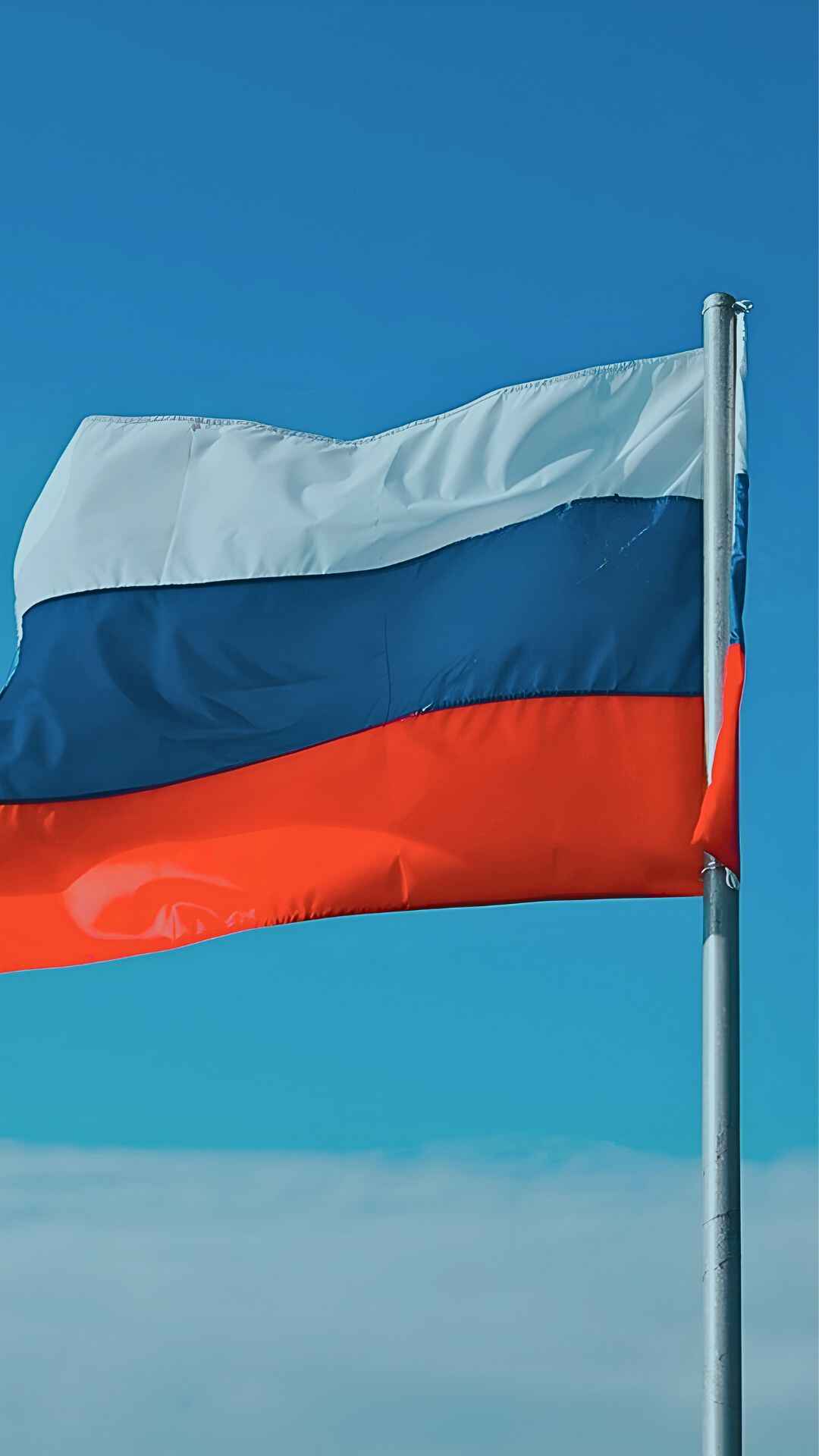 Russian Flag Wallpaper 4K iPhone