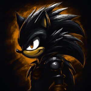 Sonic Shadow the Hedgehog Pfp Aesthetic