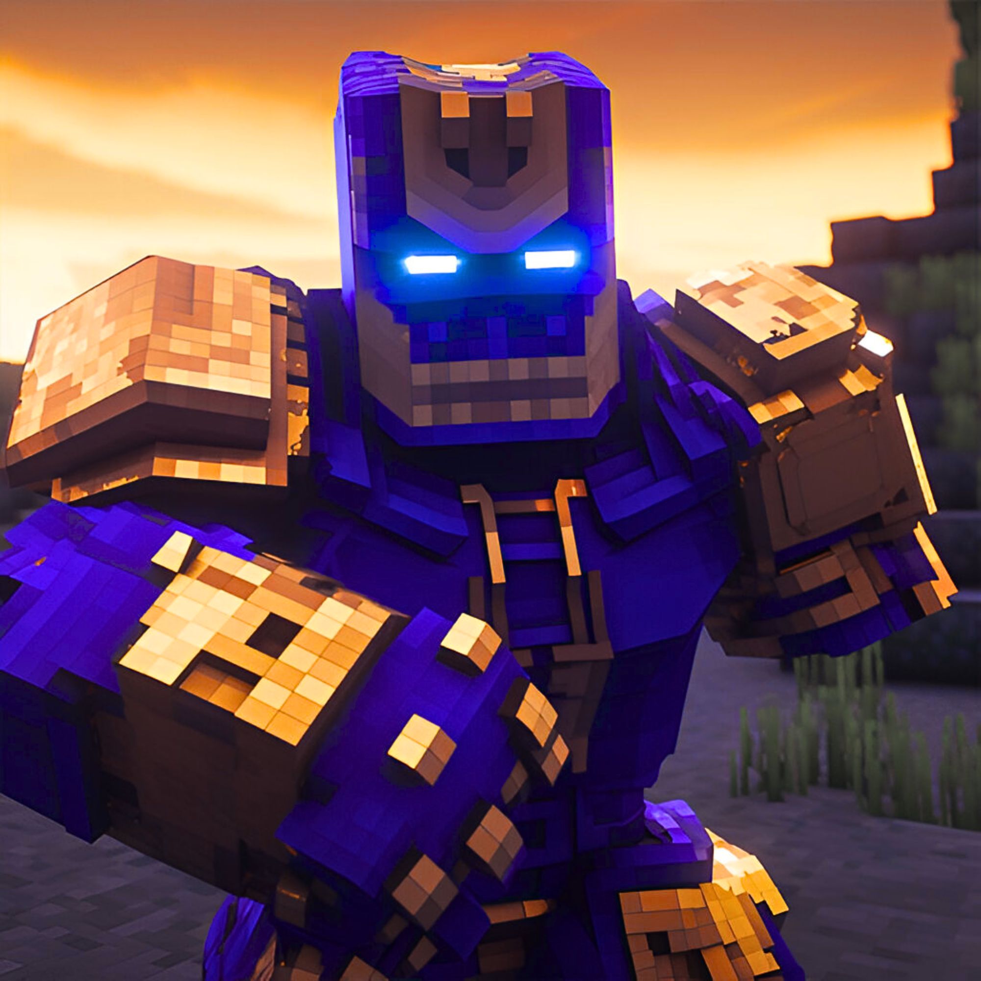 Thanos Minecraft Pfp