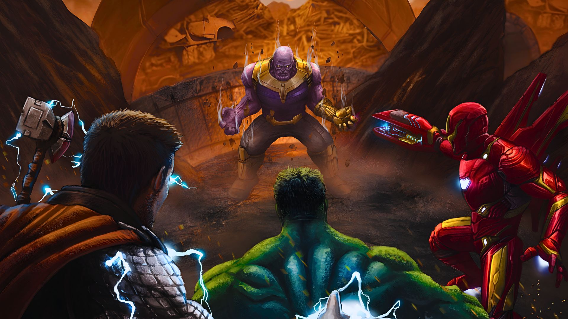 Thanos Wallpaper 1080p