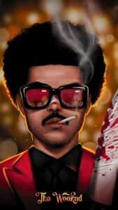 The Weeknd 4K Wallpaper