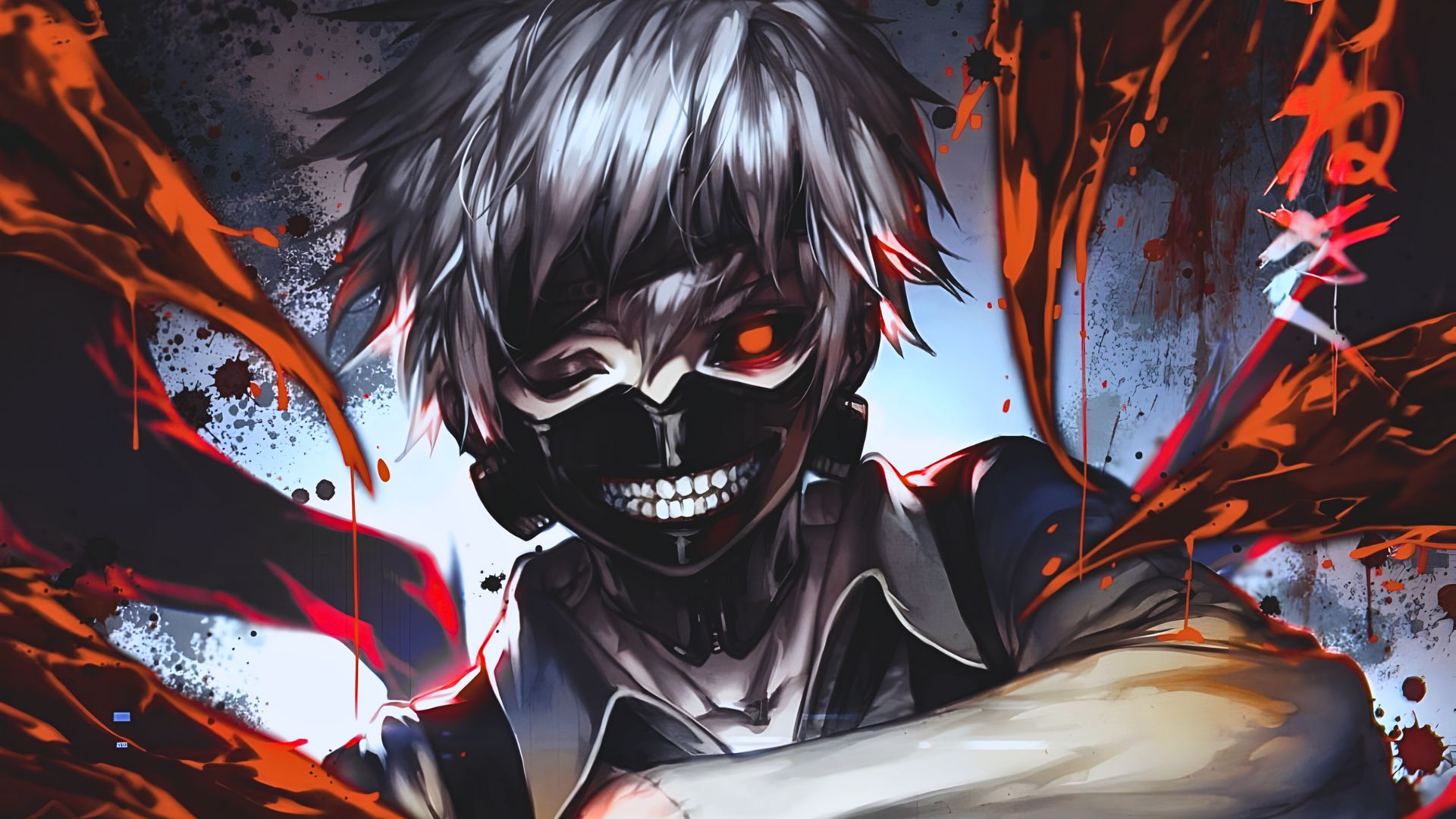 Tokyo Ghoul Ken Kaneki 4K Wallpaper