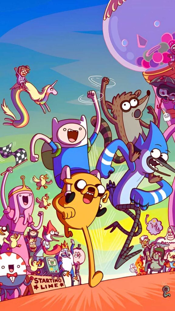 Trippy Adventure Time Wallpaper