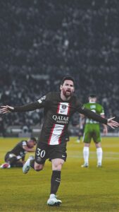 Wallpaper Messi Psg