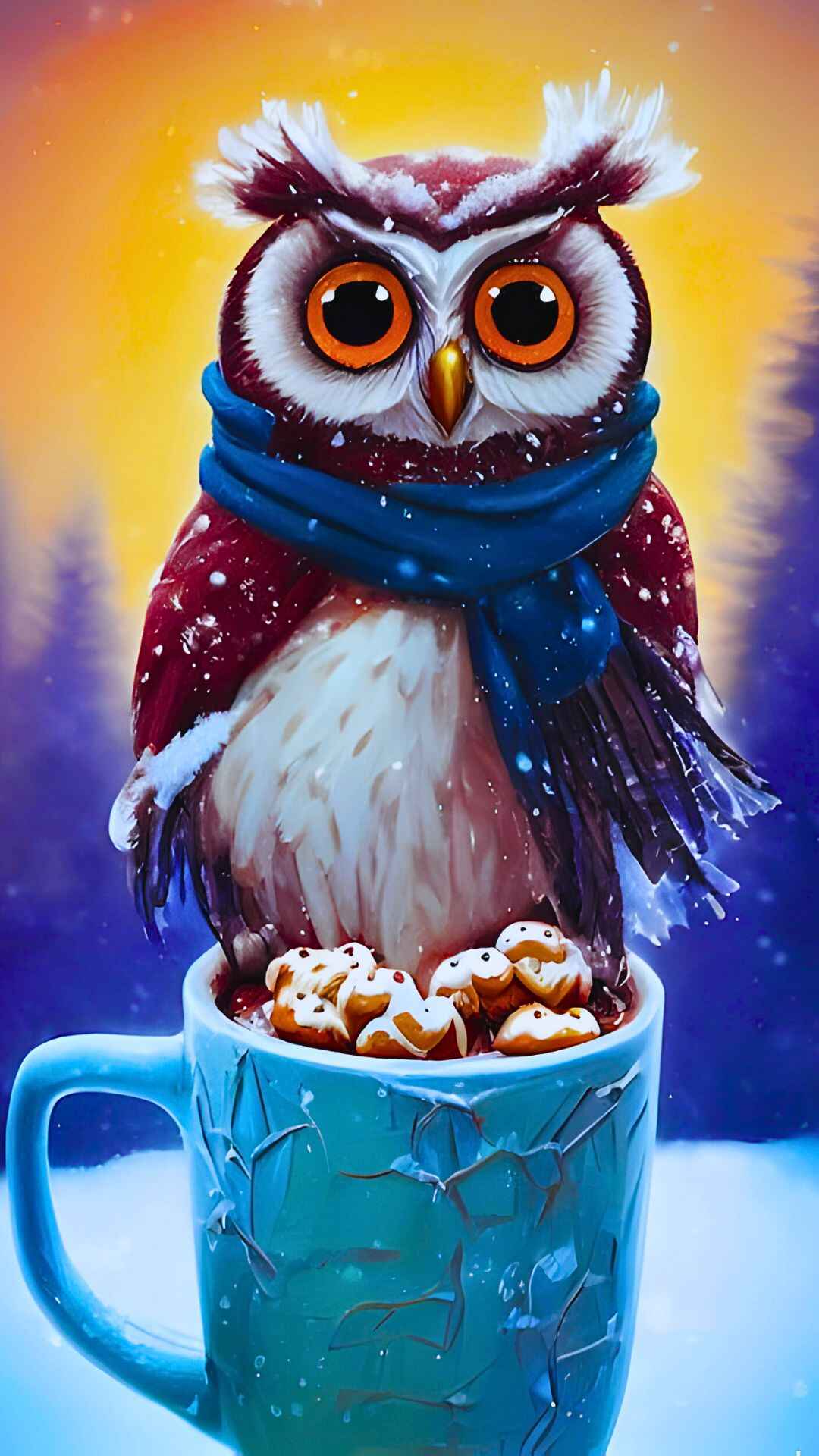 iPhone Owl Wallpaper