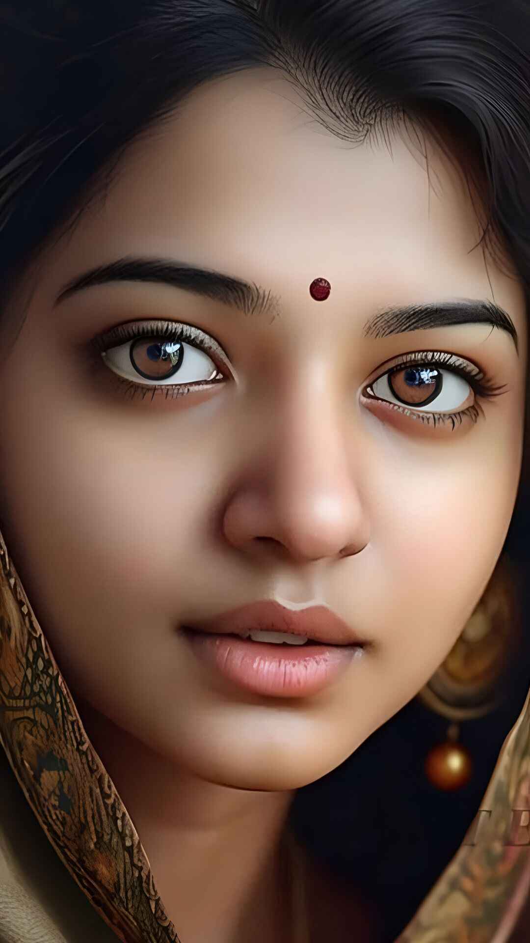 Ai Generated Indian Faces Wallpaper Phone