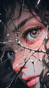 Anime Girl Eyes Wallpaper