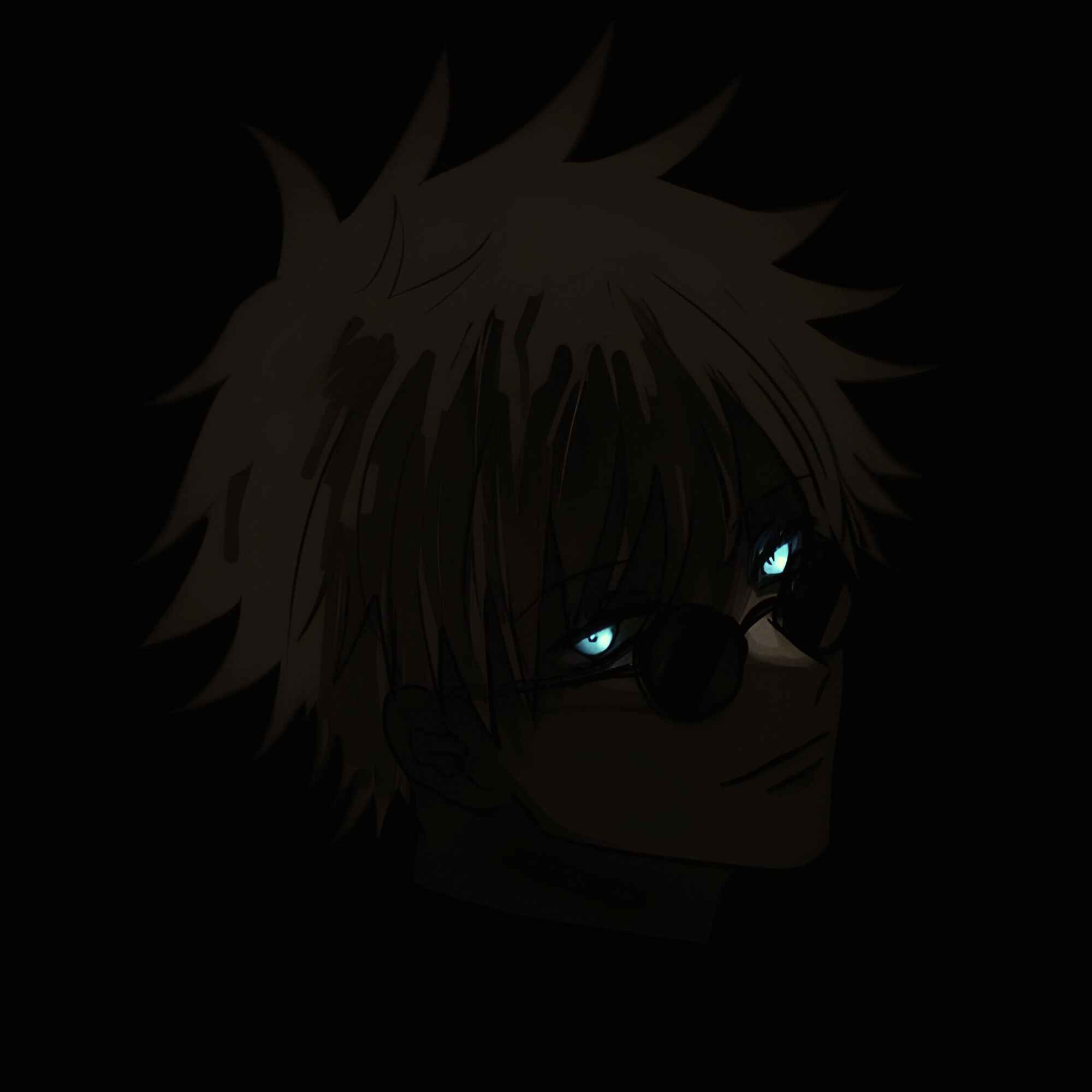 Anime HD Dark Black Profile Picture