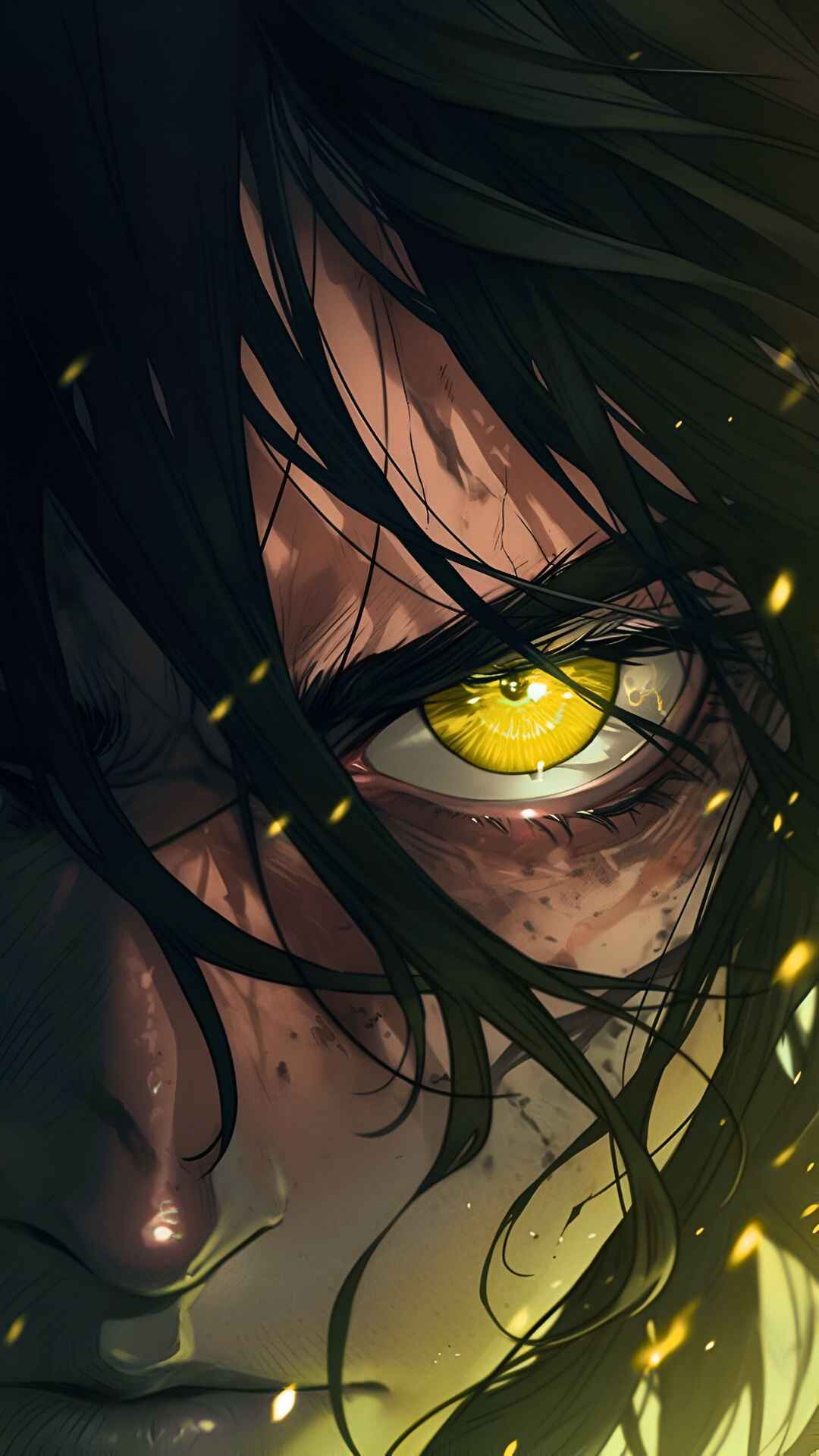 Beautiful Anime Girl Eyes Wallpaper