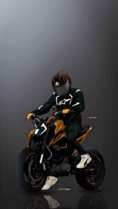 Bike Stunt iPhone Wallpaper