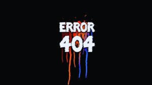 Computer Wallpaper Error 404