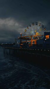 Santa Monica Pier Wallpaper HD Download