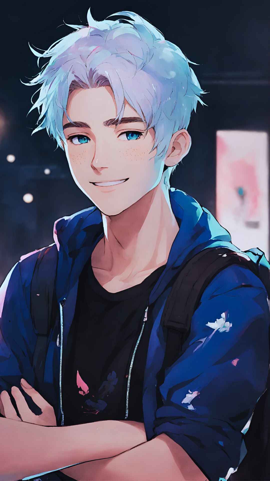 Backgrounds Cute Anime Boy Wallpaper