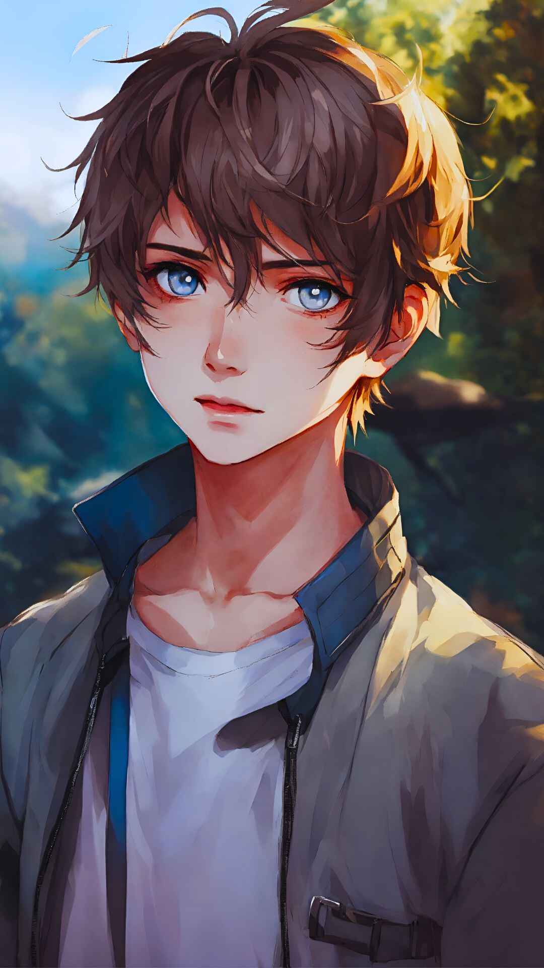 Cute Anime Boy Wallpaper HD