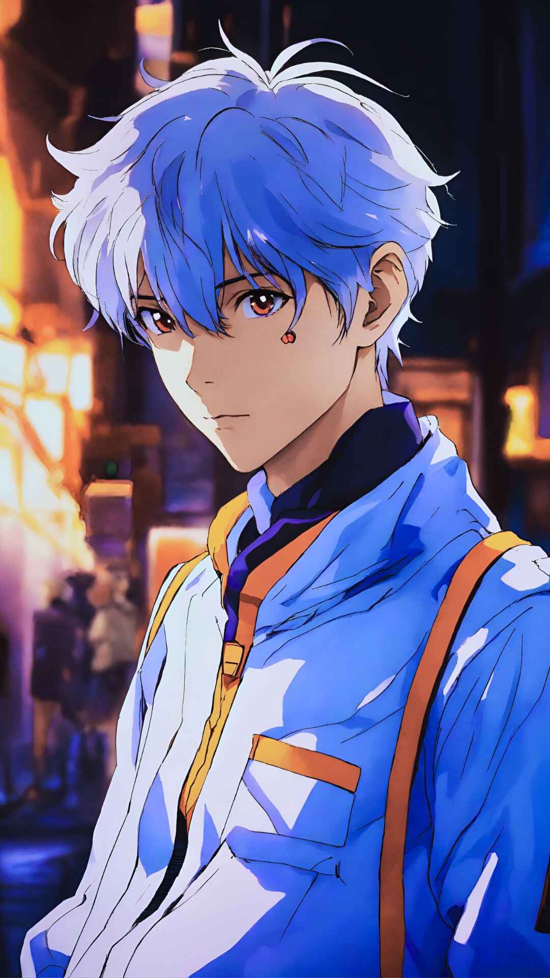 iPhone Cute Anime Boy Wallpaper